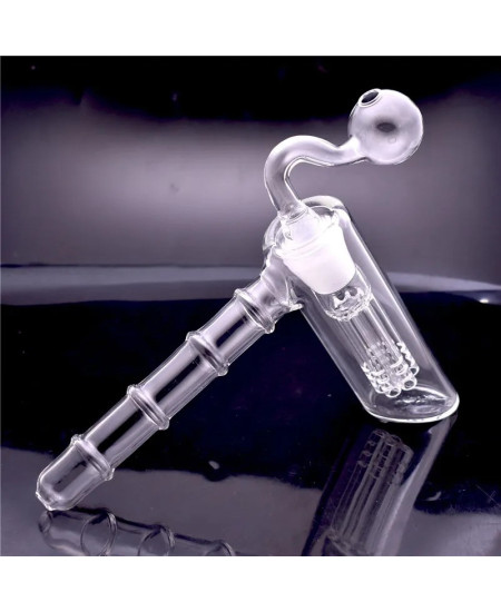  18mm Glass Hammer oil burner Bongs 6 Arm perc Percolator mini hand bubbler